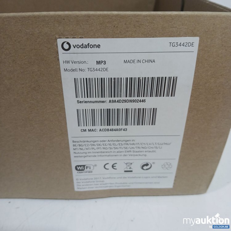 Artikel Nr. 446270: Vodafone TG3442DE 