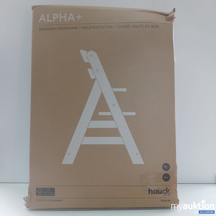 Artikel Nr. 826270 Artikel Nr. 826270: Alpha Holzhochstuhl