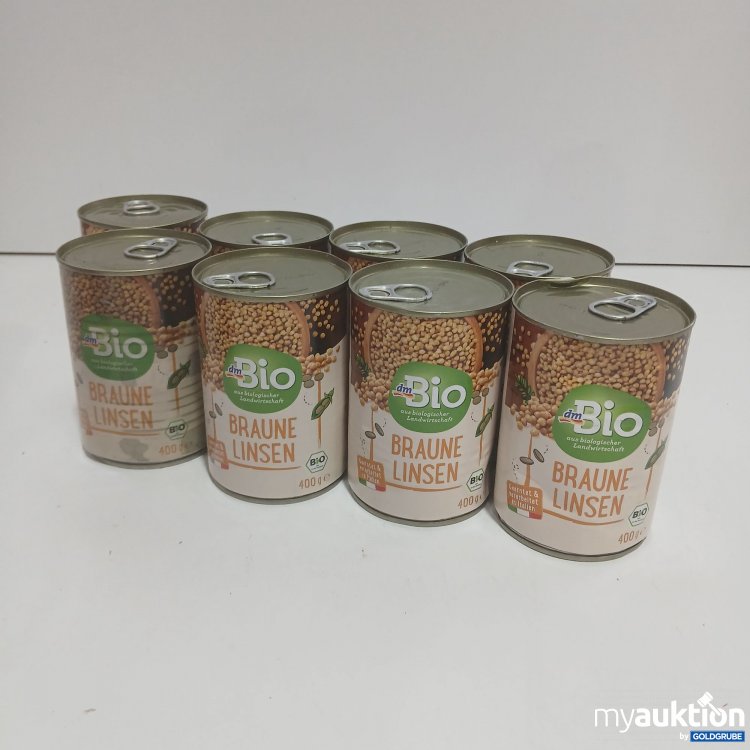 Artikel Nr. 847270 Artikel Nr. 847270: Bio Braune Linsen 8x400g