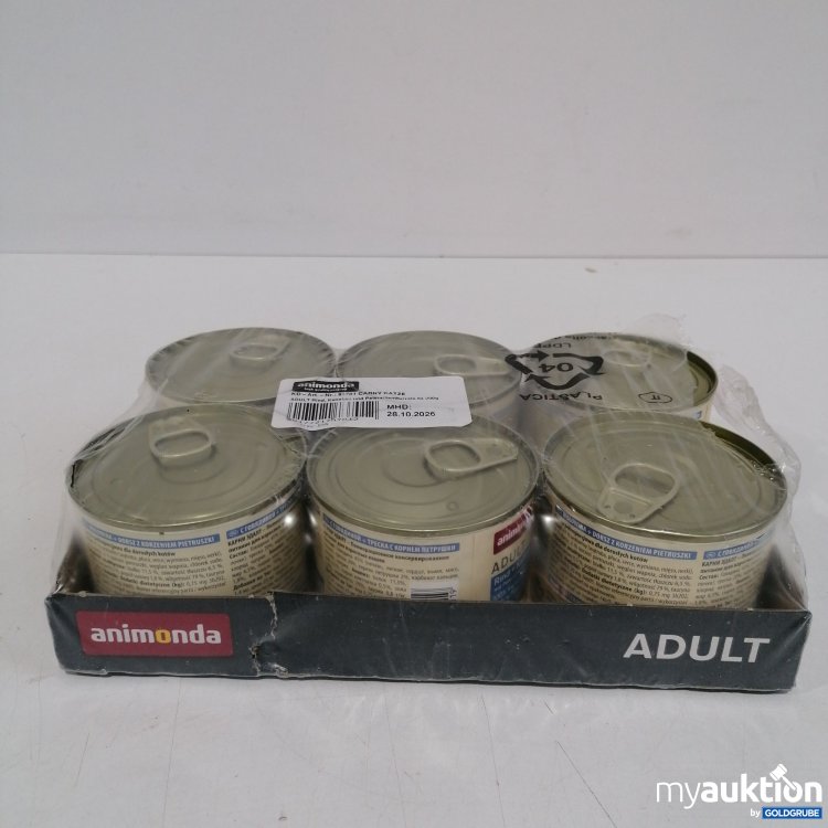 Artikel Nr. 855270: Animonda Katzenfutter Rind, Kabeljau, Petersilienwurzeln 6x200g