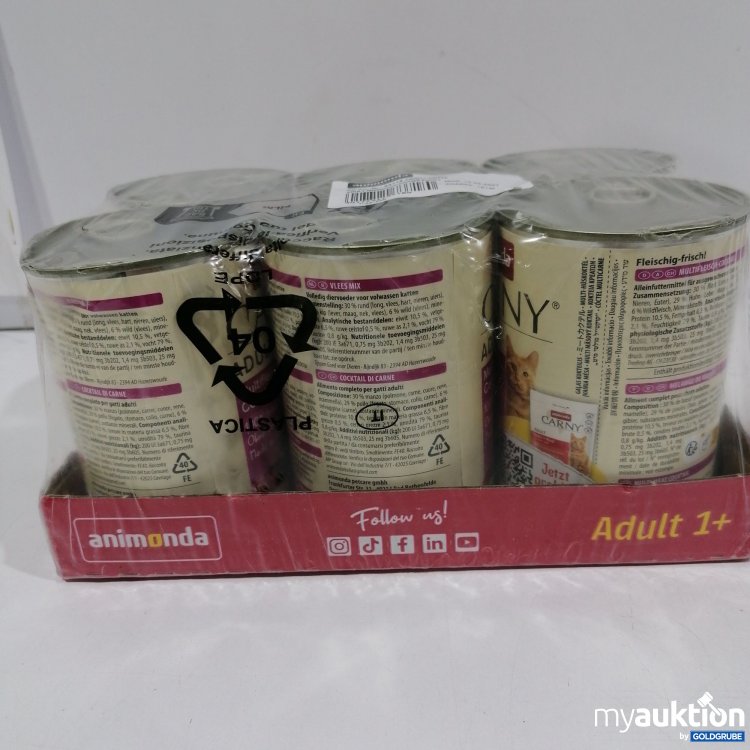 Artikel Nr. 875270: Carny Katzenfutter Multifleischcocktail 6×400g