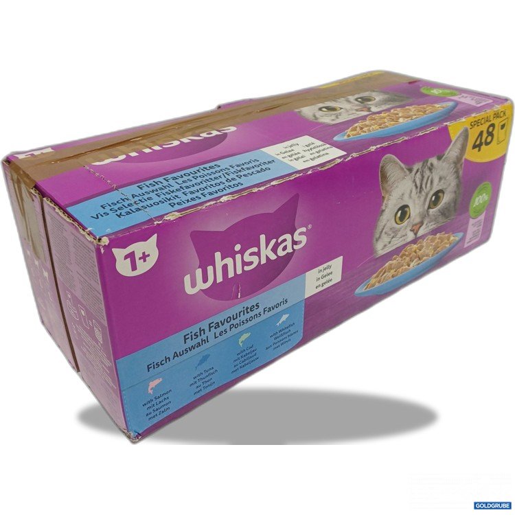 Artikel Nr. 890270: Whiskas Katzenfutter, diverse Sorten, 44x85g
