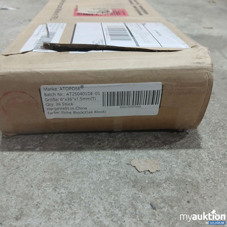 Artikel Nr. 897270 Artikel Nr. 897270: Atopose Bodenstücke 36Stk 6" x 36" x 1,5mm