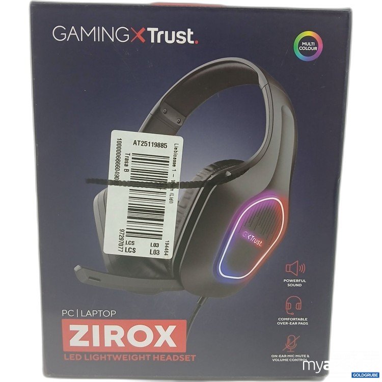 Artikel Nr. 964270 Artikel Nr. 964270: Zirox Gaming X Trust LED Lightweight Headset