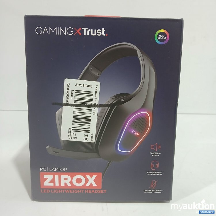 Artikel Nr. 964270 Artikel Nr. 964270: Zirox Gaming X Trust LED Lightweight Headset
