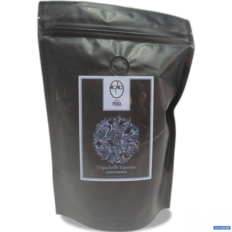 Artikel Nr. 970270: Kaffee Pura Yirgacheffe Espresso ganze Bohnen 250g 