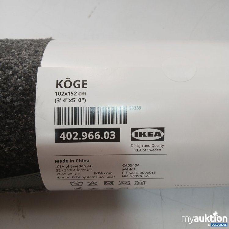Artikel Nr. 983270: Ikea Köge Teppich 402.966.03  102x152cm 
