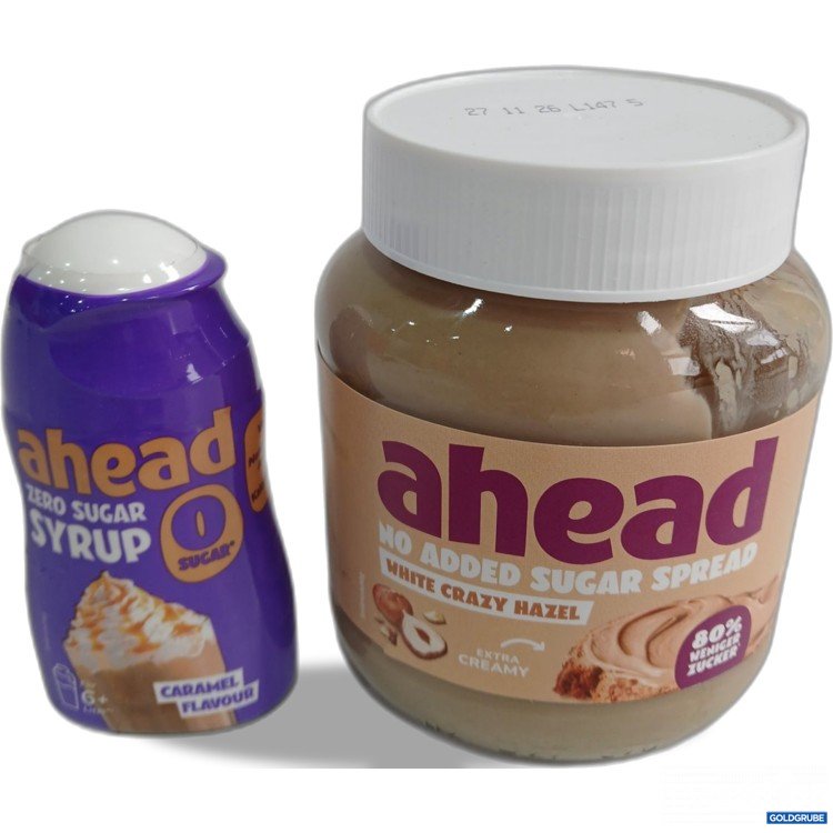 Artikel Nr. 995270 Artikel Nr. 995270: AHEAD AUFSTRICH 350g & AHEAD Sirup 48ml
