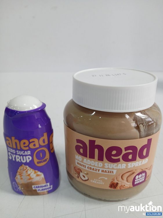 Artikel Nr. 995270 Artikel Nr. 995270: AHEAD AUFSTRICH 350g & AHEAD Sirup 48ml