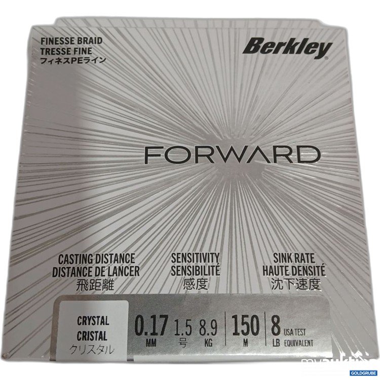 Artikel Nr. 442271: Berkley Finesse Braid Forward 150m 0,17mm 8,9kg