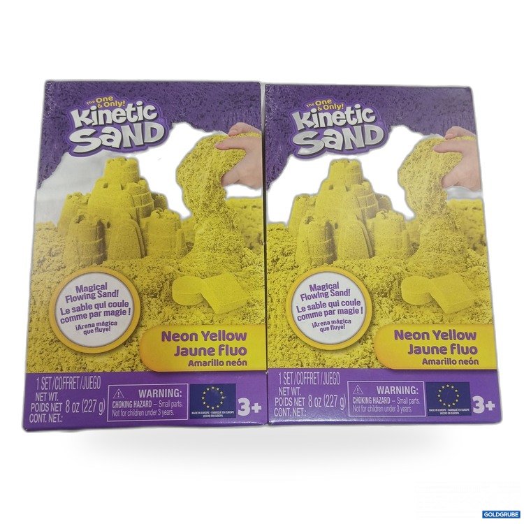 Artikel Nr. 444271 Artikel Nr. 444271: One and only Kinetic Sand Neon Yellow 2x227g