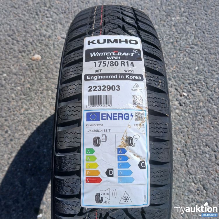 Artikel Nr. 447271 Artikel Nr. 447271: Kumho Wintercraft WP51 175/80 R14 88T