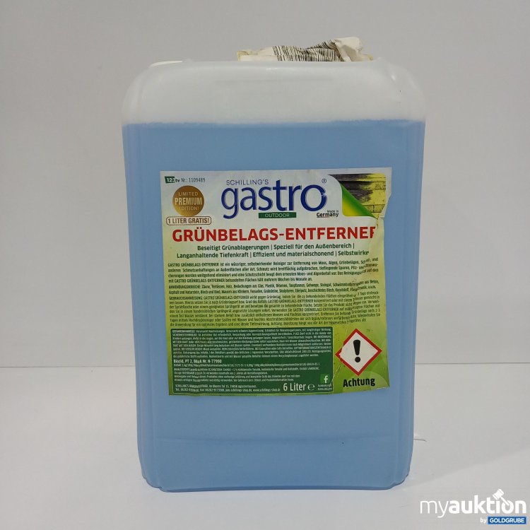 Artikel Nr. 787271 Artikel Nr. 787271: Gastro Grünbelags-Entferner 6l