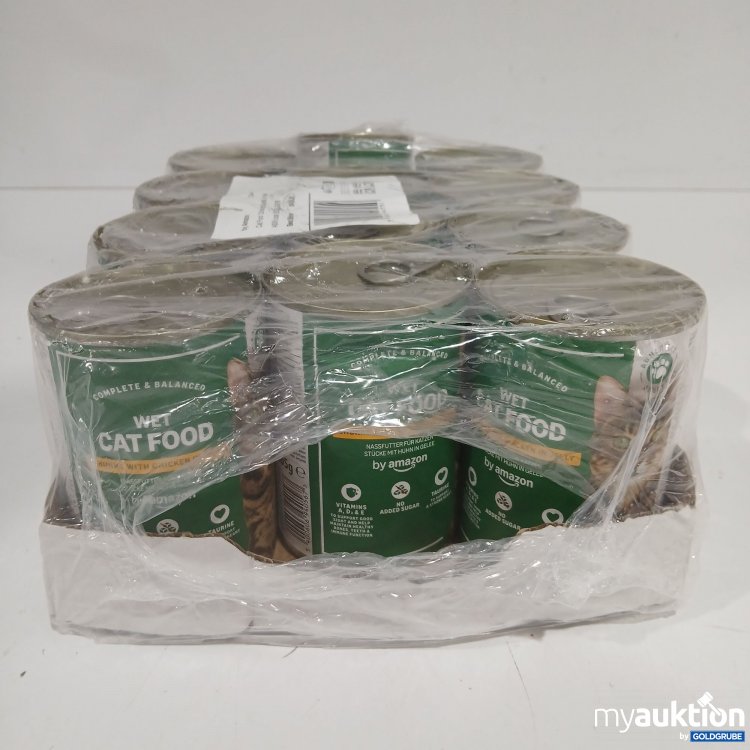 Artikel Nr. 876271 Artikel Nr. 876271: Amazon Katzenfutter Chicken Chunks in Jelly 12x405g