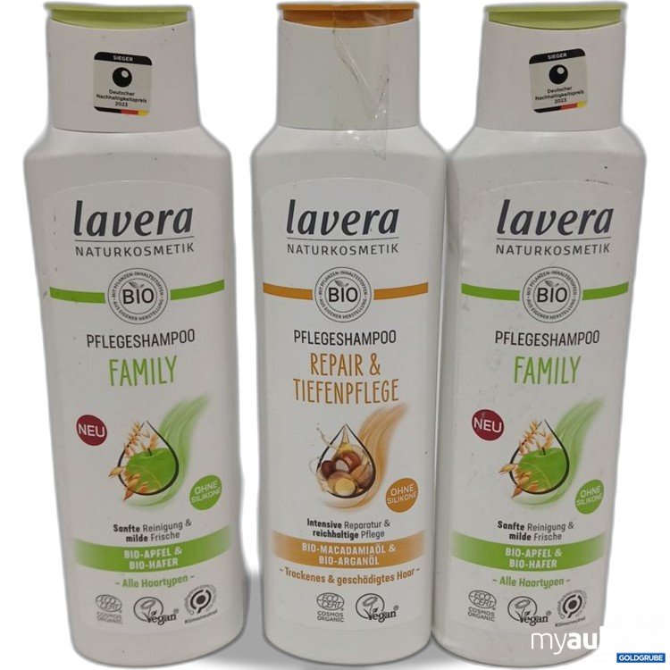 Artikel Nr. 918271: Laverna diverse Shampoos 3x 250ml