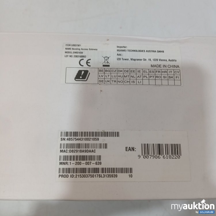 Artikel Nr. 942271 Artikel Nr. 942271: A1 Hybrid Box Modem DN9245W