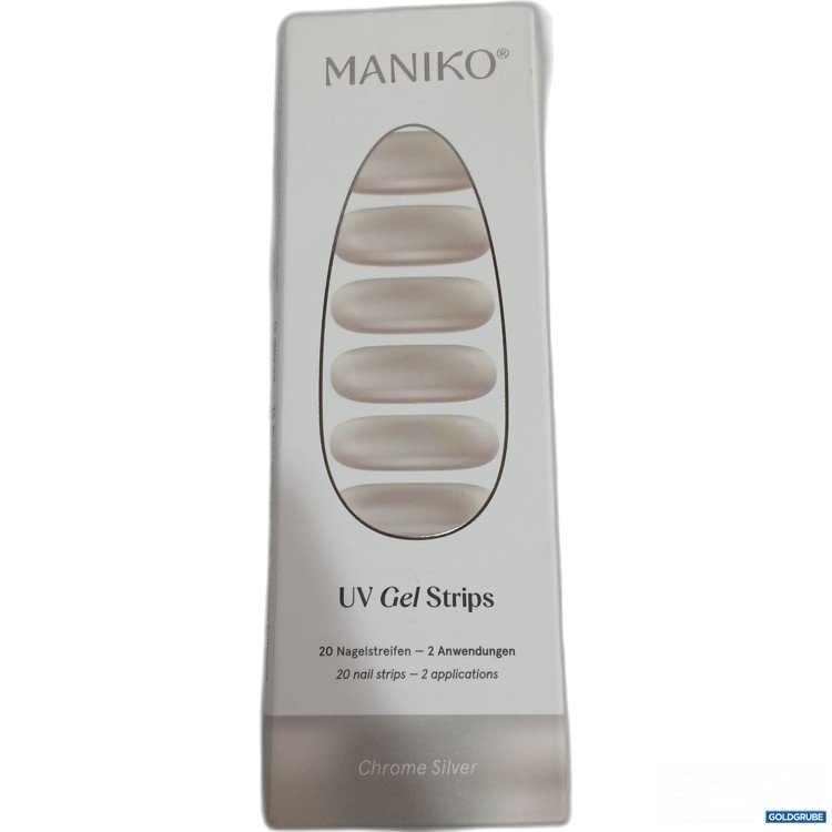 Artikel Nr. 979271: Maniko UV Gel Strips Chrome silver 