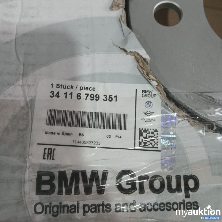 Artikel Nr. 986271: BMW Group Bremsscheiben 34116799351 