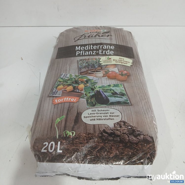 Artikel Nr. 991271: Spar wie früher Mediterrane Pflanz-Erde 20L