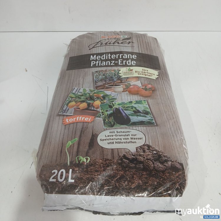 Artikel Nr. 991271: Spar wie früher Mediterrane Pflanz-Erde 20L