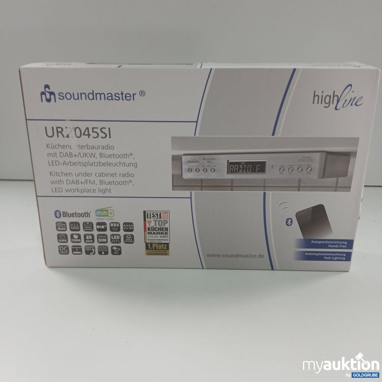 Artikel Nr. 397272 Artikel Nr. 397272: Soundmaster Küchenunterbauradio UR2045SI