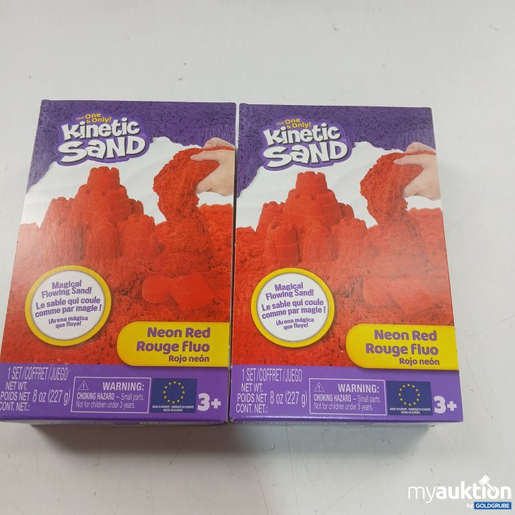 Artikel Nr. 444272: Kinetic Sand Neon Red 2x227g 