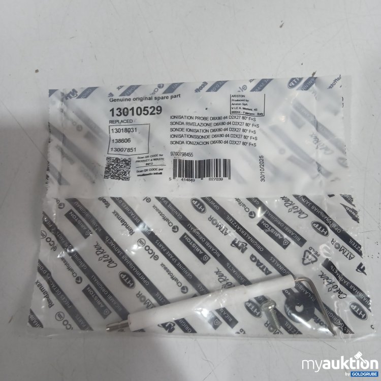Artikel Nr. 446272: Genuine original spare part Ionisation Probe D8X80 d4 DX27 80° F+S 