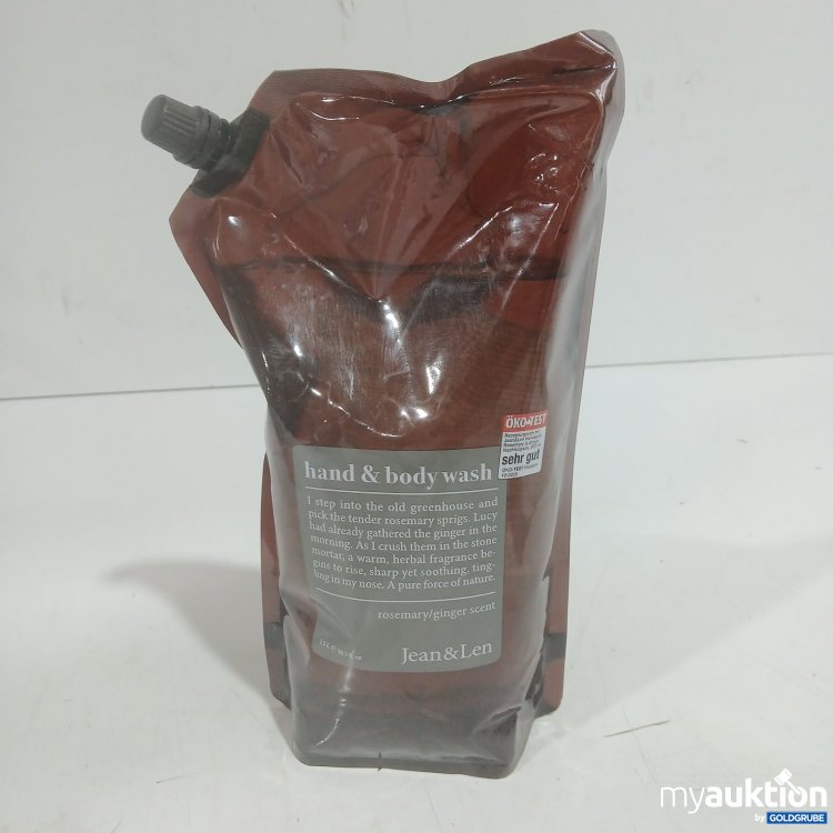 Artikel Nr. 471272: Jean&Len hand & body wash 1,5L rosemary/ginger scent