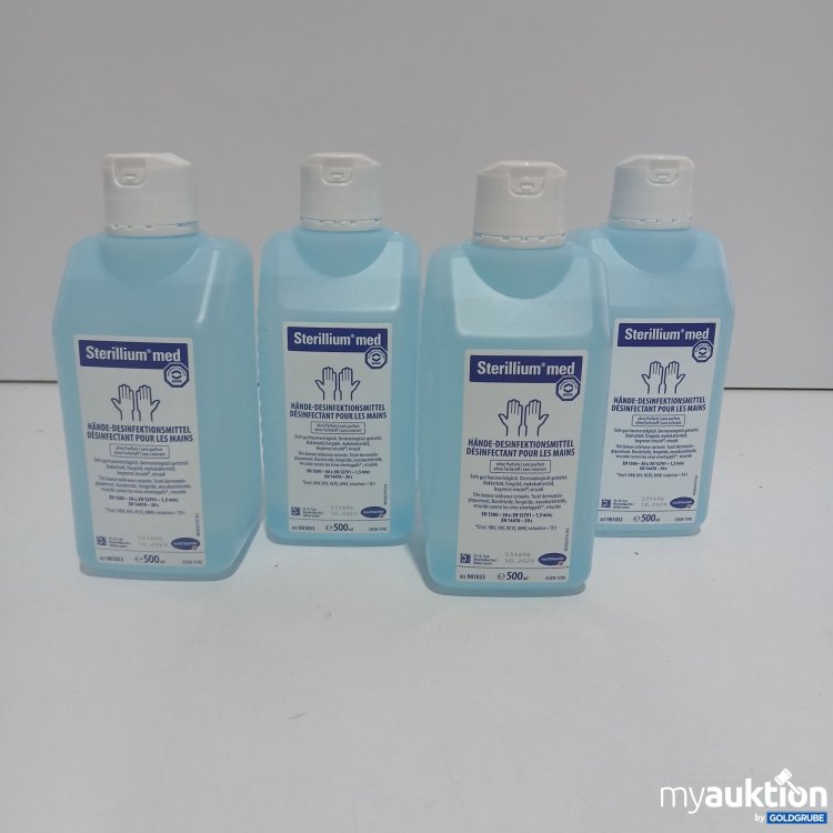 Artikel Nr. 834272 Artikel Nr. 834272: Sterillium Med Hände-Desinfektionsmittel 4x500ml