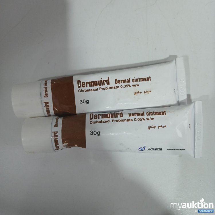 Artikel Nr. 874272 Artikel Nr. 874272: Dermovird Dermal Ointment Salbe 2×30g