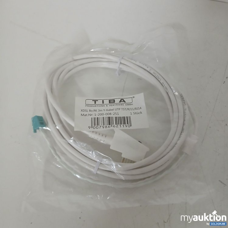 Artikel Nr. 900272: Tiba XDSL 3m Y-Kabel 
