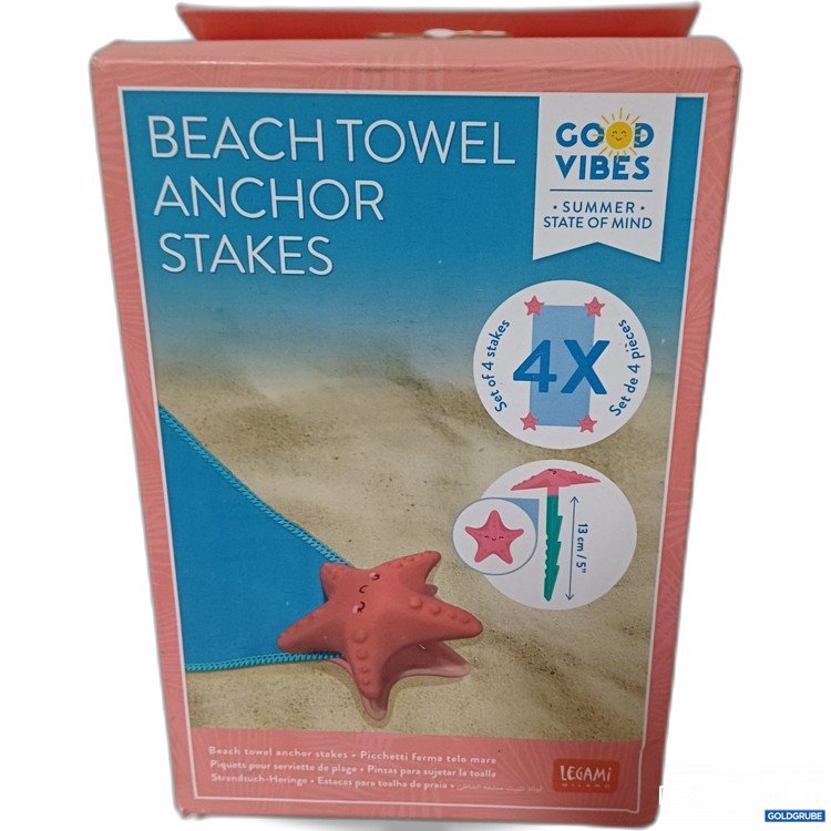 Artikel Nr. 917272: Good Vibes Strandtuchanker, Seesterndesingn