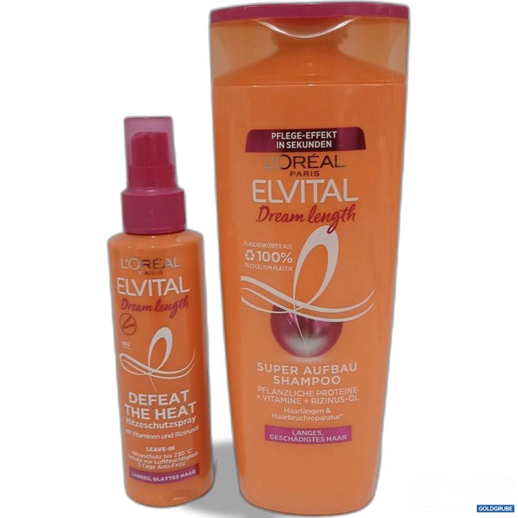 Artikel Nr. 918272: L'Oréal Elvital Dream Length Super Aufbau Shampoo 400 ml Defeat the Heat 150ml