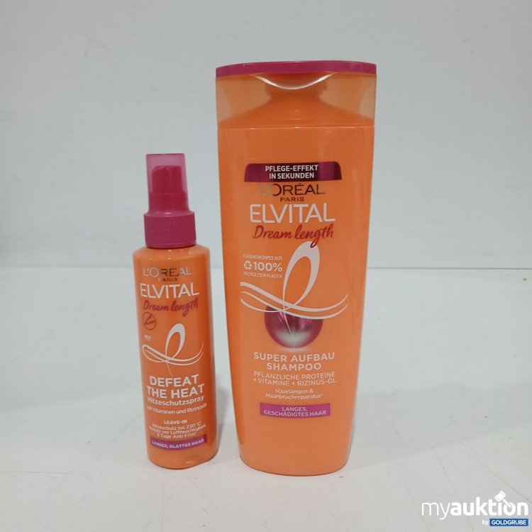 Artikel Nr. 918272: L'Oréal Elvital Dream Length Super Aufbau Shampoo 400 ml Defeat the Heat 150ml