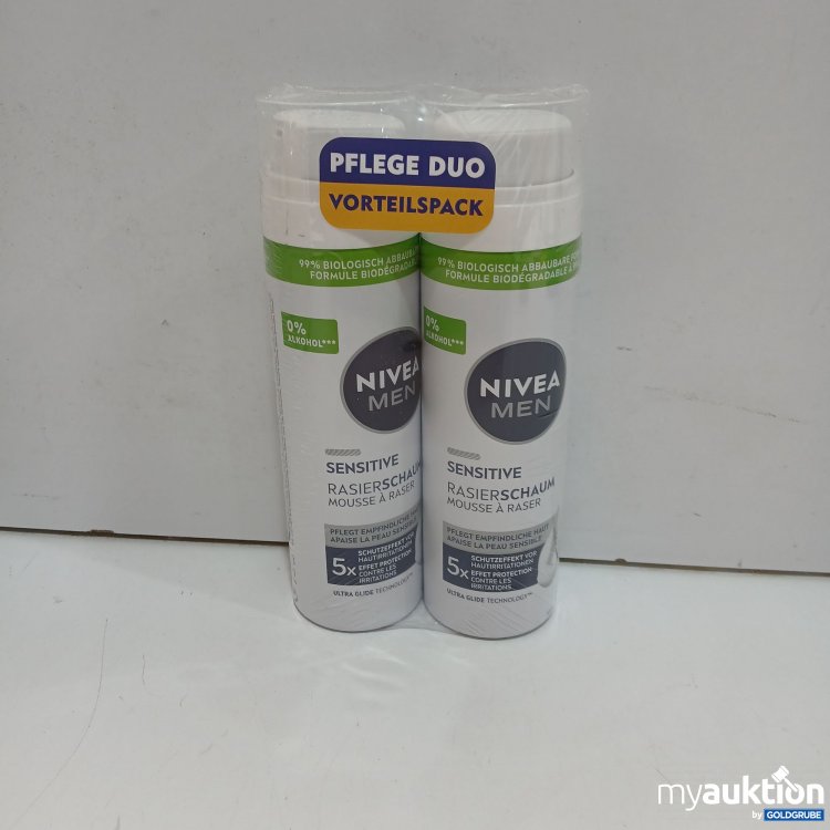 Artikel Nr. 953272: Nivea Men Sensitive Rasierschaum 2×200ml