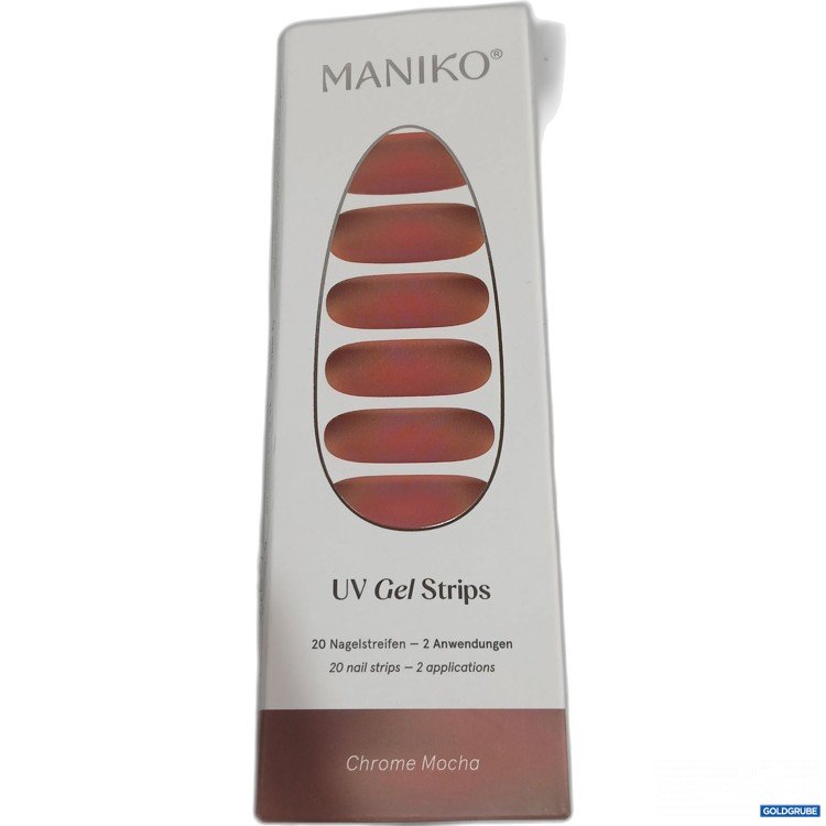 Artikel Nr. 979272: Maniko UV Gel Strips Chrome Mocha 