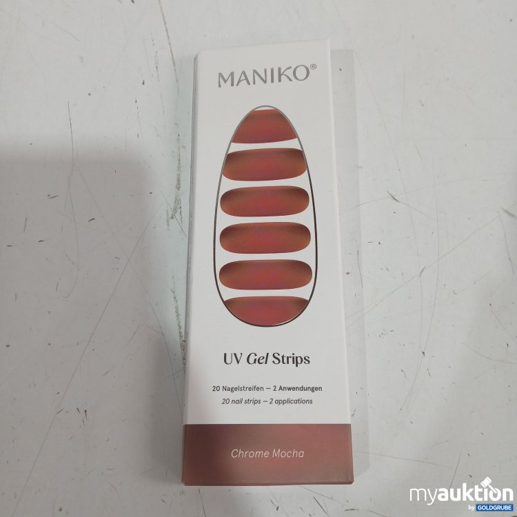 Artikel Nr. 979272: Maniko UV Gel Strips Chrome Mocha 