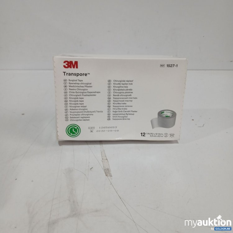Artikel Nr. 982272: 3m Transpore Medizinisches Pflaster 2.5cmx9.1m