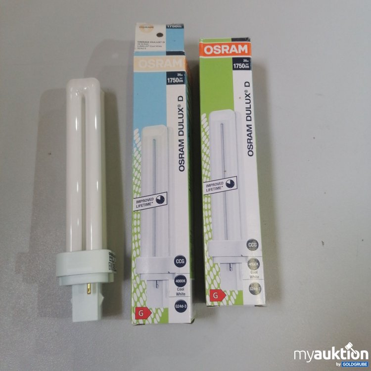 Artikel Nr. 356273 Artikel Nr. 356273: Osram Dulux D Glühbirne 2 Stück