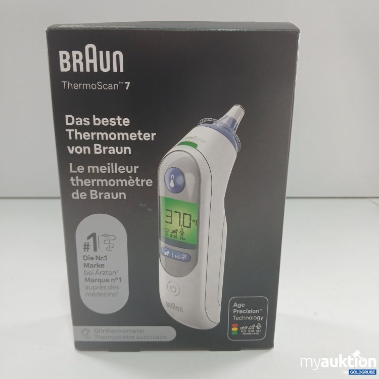 Artikel Nr. 397273 Artikel Nr. 397273: Braun ThermoScan 7