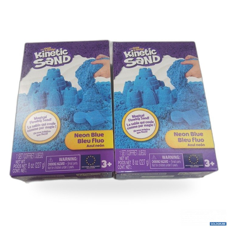 Artikel Nr. 444273 Artikel Nr. 444273: Kinetic Sand Neon Blue 2x227g