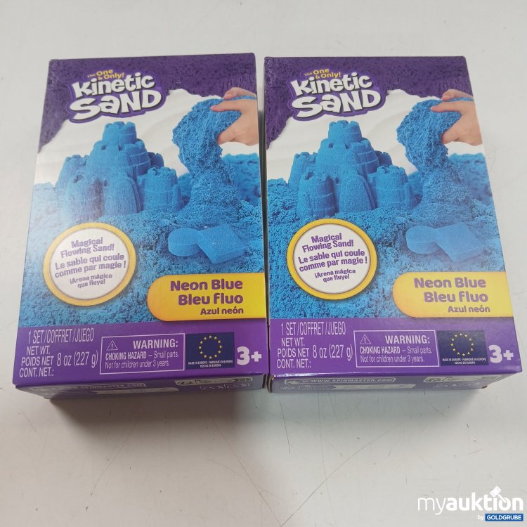 Artikel Nr. 444273 Artikel Nr. 444273: Kinetic Sand Neon Blue 2x227g