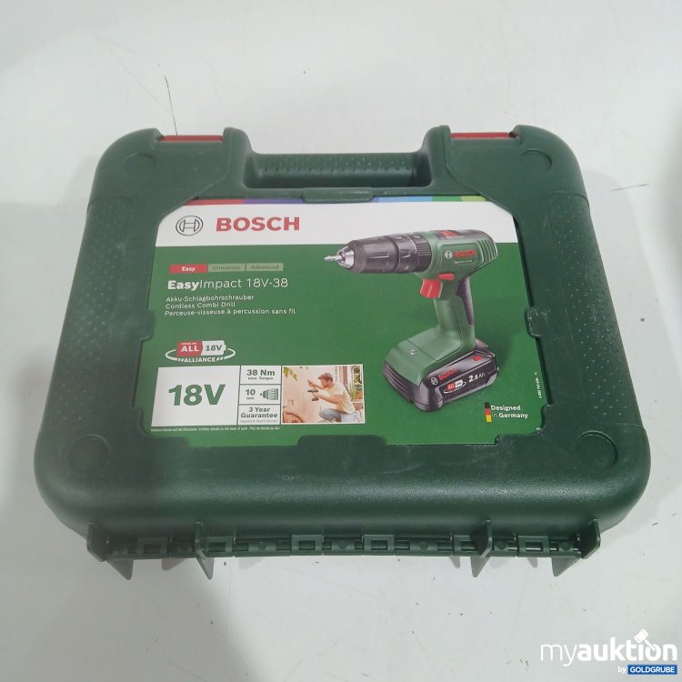 Artikel Nr. 461273 Artikel Nr. 461273: Bosch Akku-Schlahbohrschrauber EasyImpact 18V-38