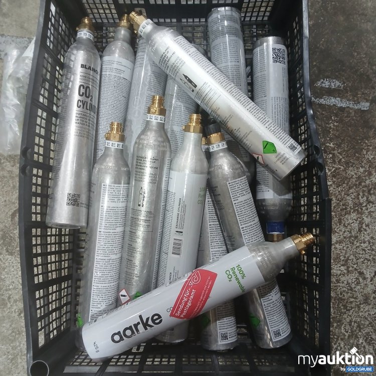 Artikel Nr. 477273 Artikel Nr. 477273: Diverse CO2 Cylinder leere Flaschen