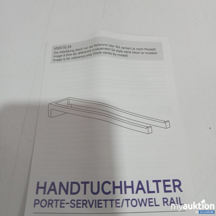 Artikel Nr. 883273 Artikel Nr. 883273: Handtuchhalter