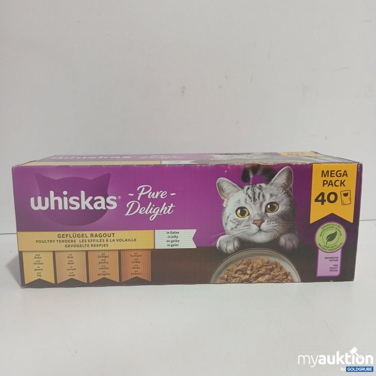 Artikel Nr. 898273: Whiskas Pure Delight Geflügel Ragout 40x85g