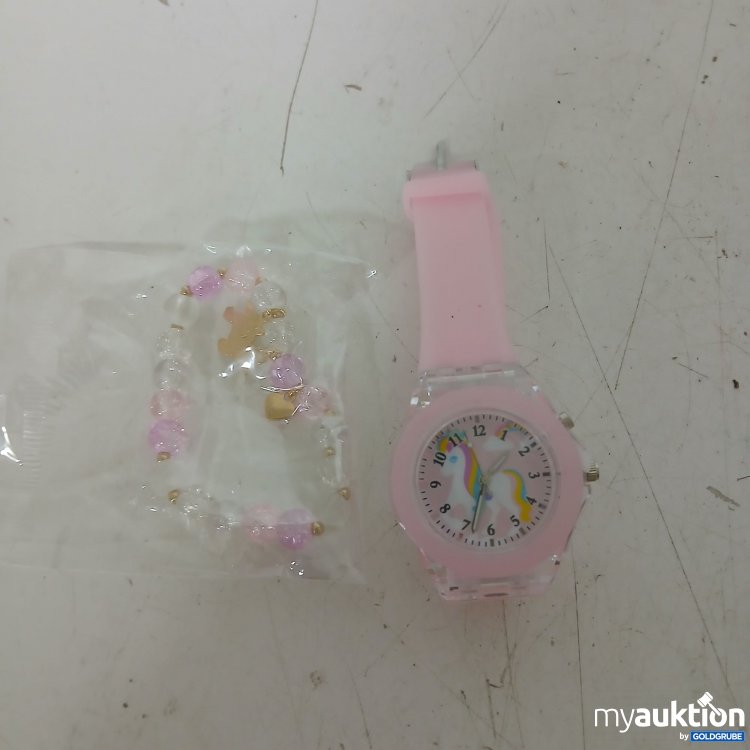 Artikel Nr. 902273: Kinder Armbanduhr und Armband 