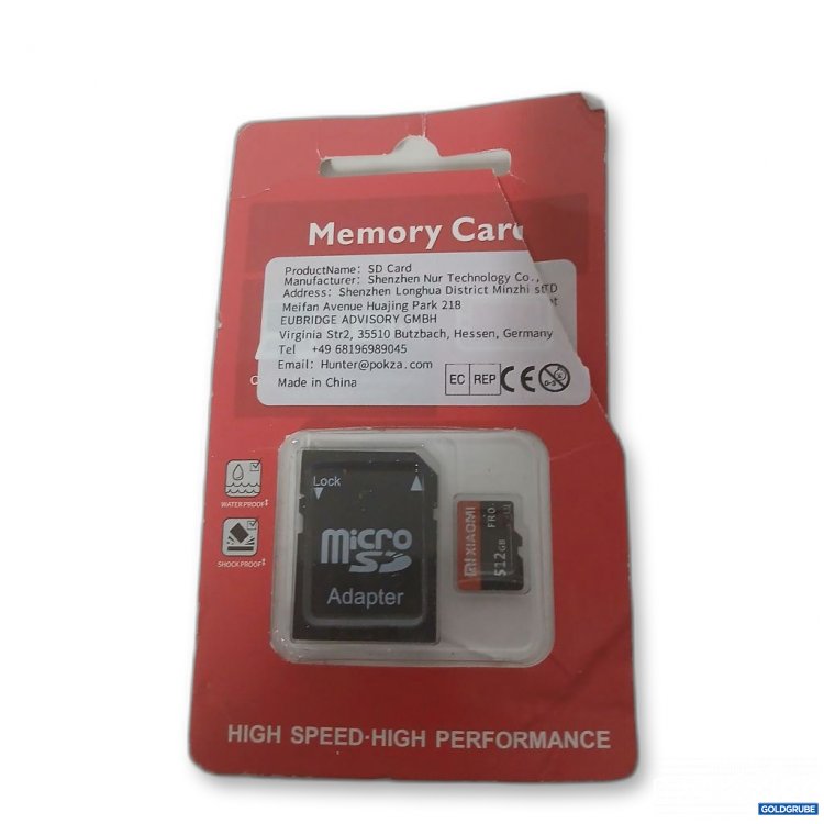 Artikel Nr. 913273: Memory Card microSD Adapter 512GB
