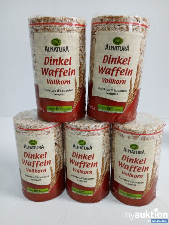 Artikel Nr. 995273 Artikel Nr. 995273: ALNATURA Dinkel Waffeln 5x je 100g