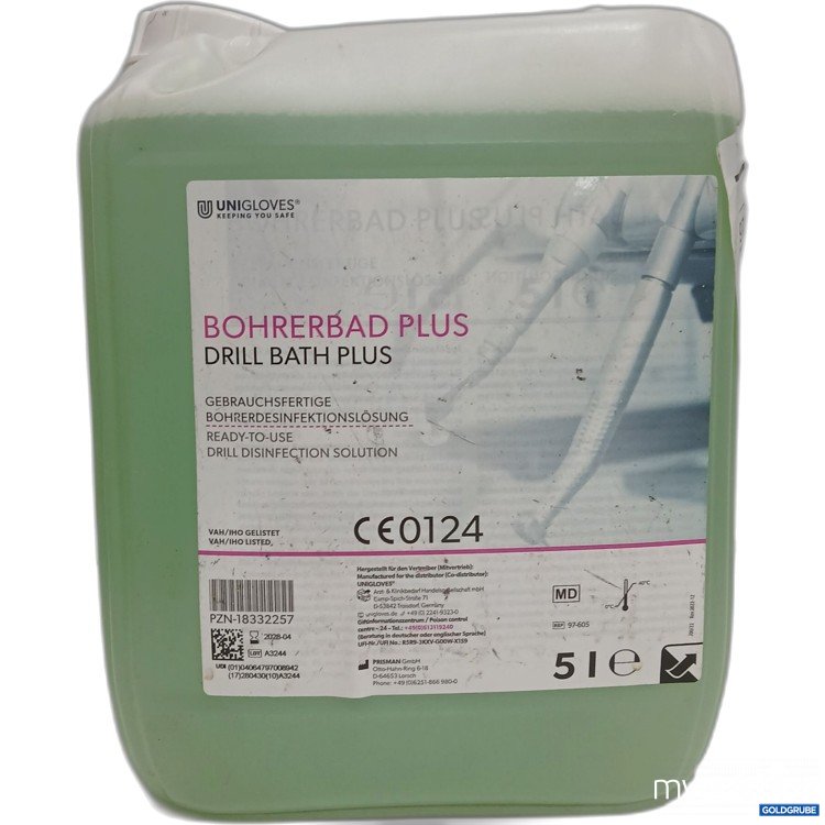 Artikel Nr. 523274: Unigloves Gebrauchsfertige Bohrerdesinfektionslösung 5l 